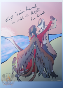 Full Render, Poster, Two Characters